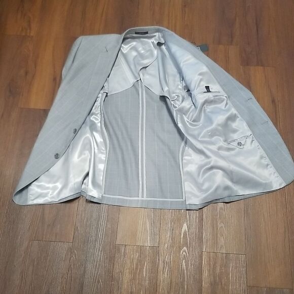 JOSEPH " Joe" ABBOUD Mens Grey patterned blazer 44 Long Brand new with tags - Picture 5 of 6